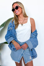 Modern Frame Square Neck Tank Top - Madison and Mallory