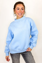 Modern Ease Mock Neck Pullover - Madison and Mallory
