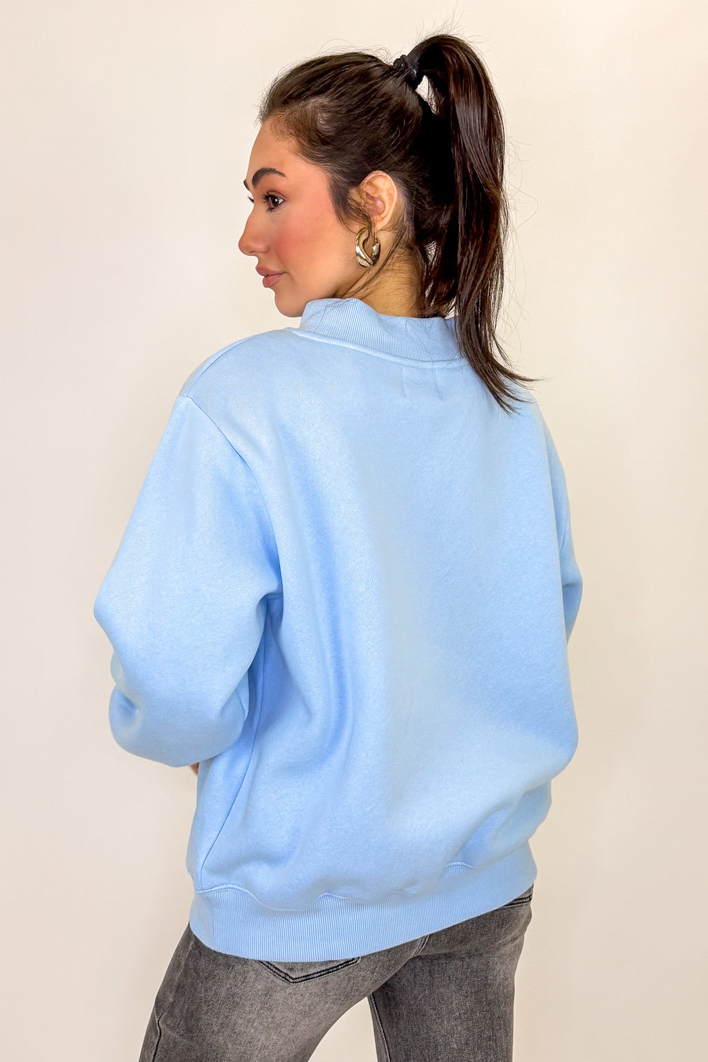 Modern Ease Mock Neck Pullover - BACK IN STOCK