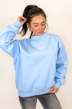 Modern Ease Mock Neck Pullover - Madison and Mallory