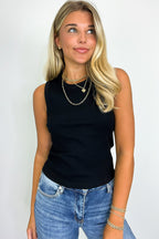  Monikah Ribbed Knit Tank Top - FINAL SALE - Madison and Mallory