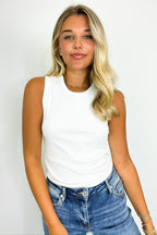  Monikah Ribbed Knit Tank Top - FINAL SALE - Madison and Mallory