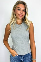  Monikah Ribbed Knit Tank Top - FINAL SALE - Madison and Mallory