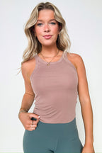 Morie Knit Solid Sleeveless Tank Top - FINAL SALE - Madison and Mallory