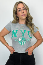NYC Athletic Graphic Tee - FINAL SALE - Madison and Mallory