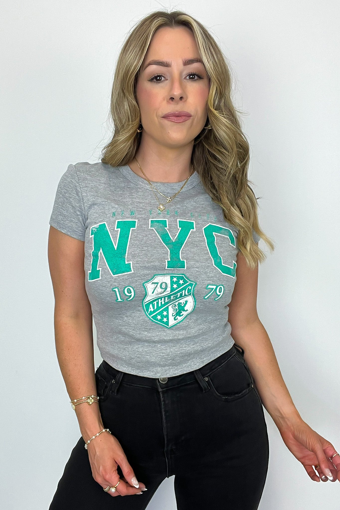 NYC Athletic Graphic Tee - FINAL SALE - Madison and Mallory