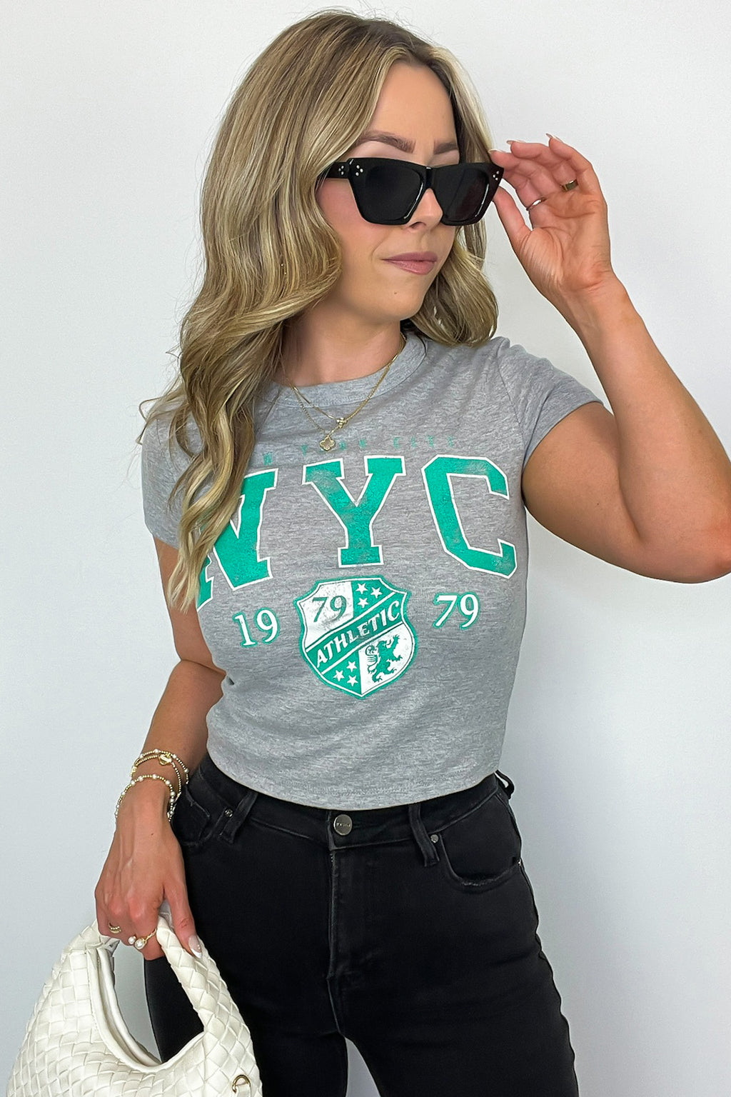NYC Athletic Graphic Tee - FINAL SALE - Madison and Mallory