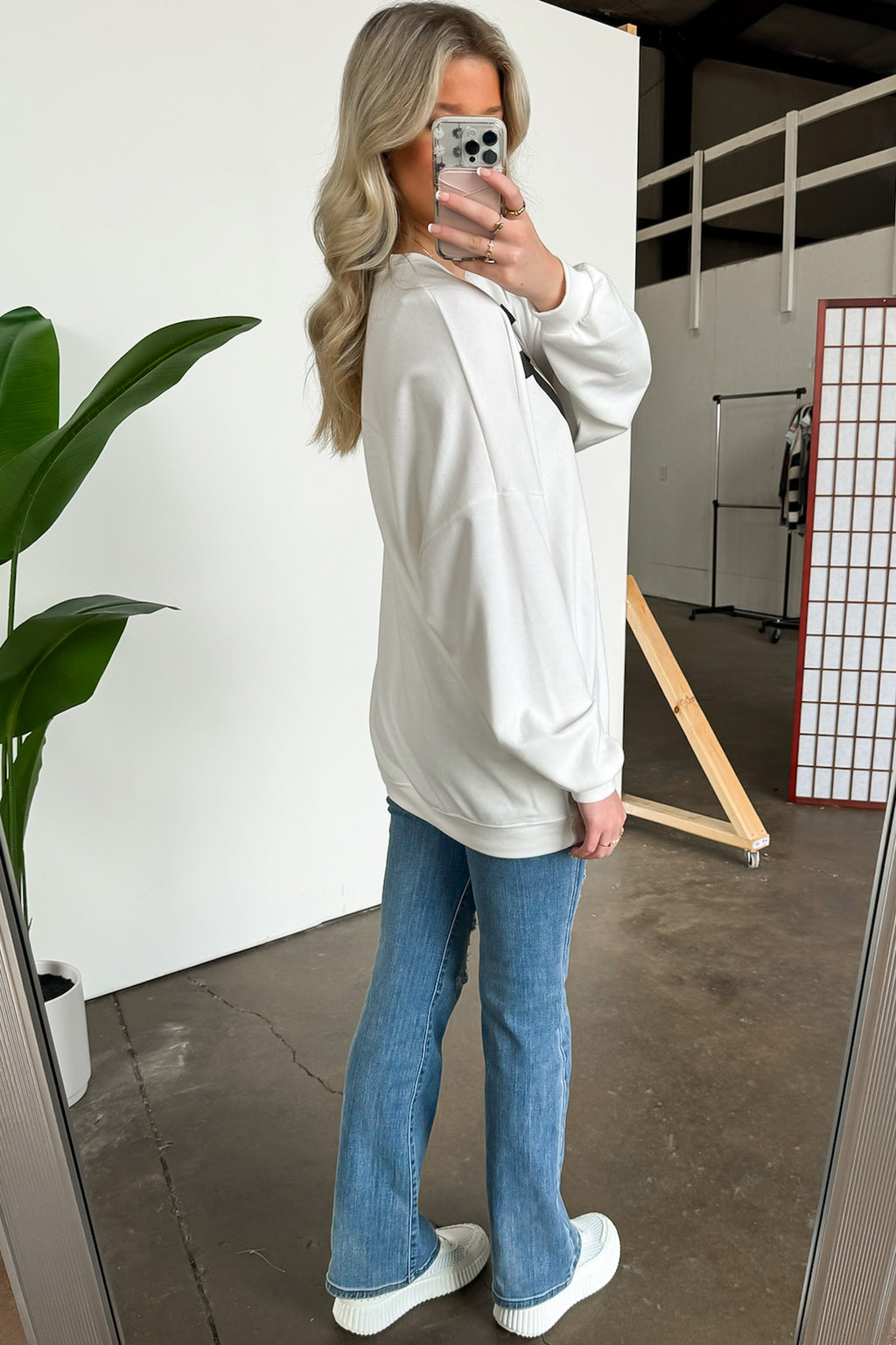  NY Oversized Graphic Sweatshirt - FINAL SALE - Madison and Mallory