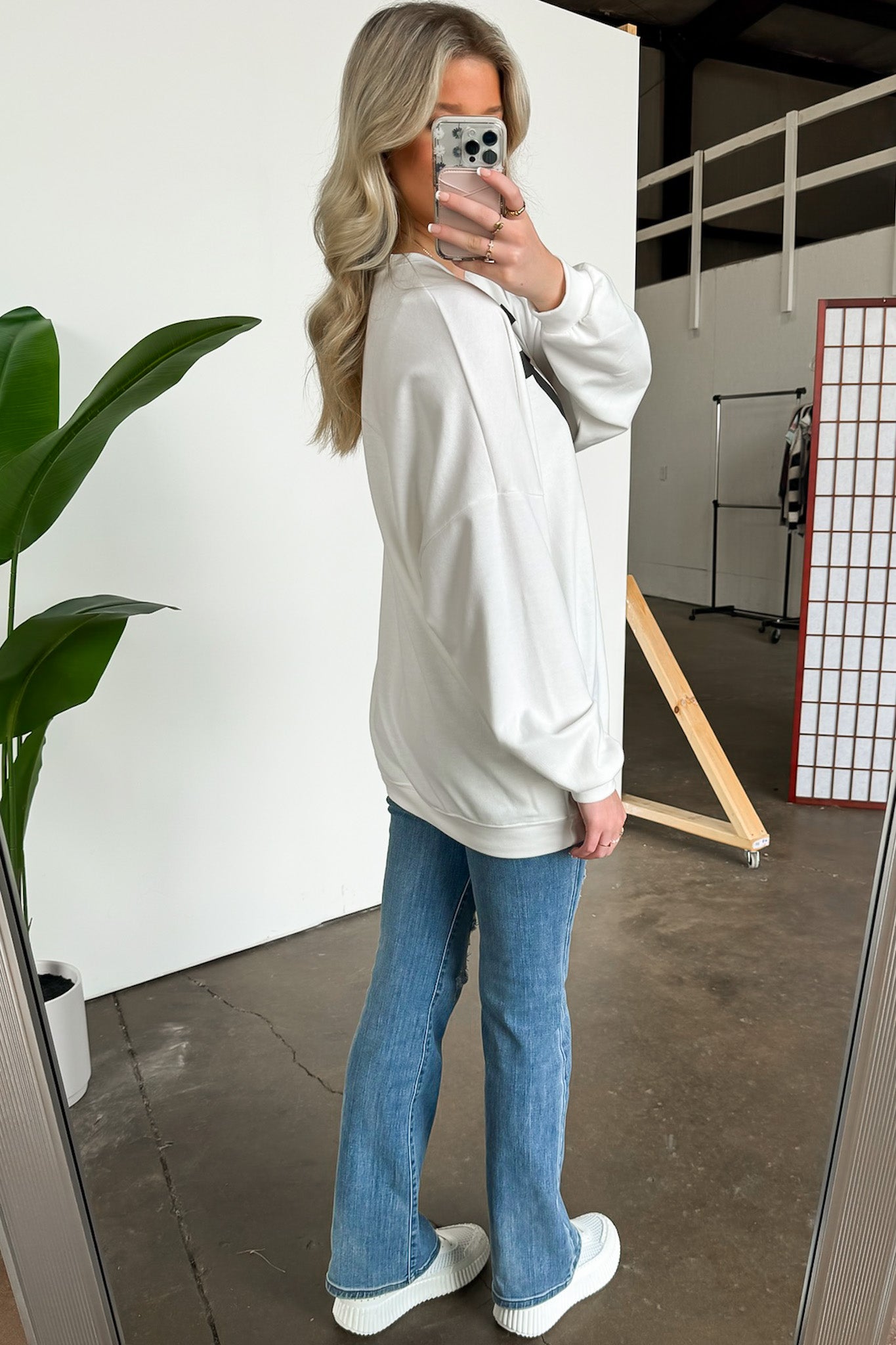  NY Oversized Graphic Sweatshirt - FINAL SALE - Madison and Mallory