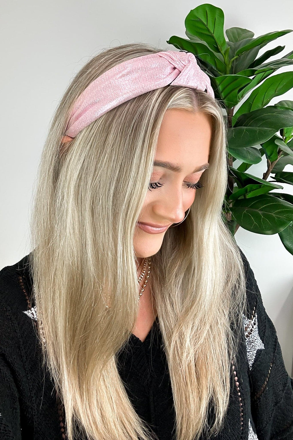 Nalani Metallic Knotted Headband - FINAL SALE - Madison and Mallory