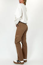 Neutral Ground Straight Cargo Pants - FINAL SALE - Madison and Mallory
