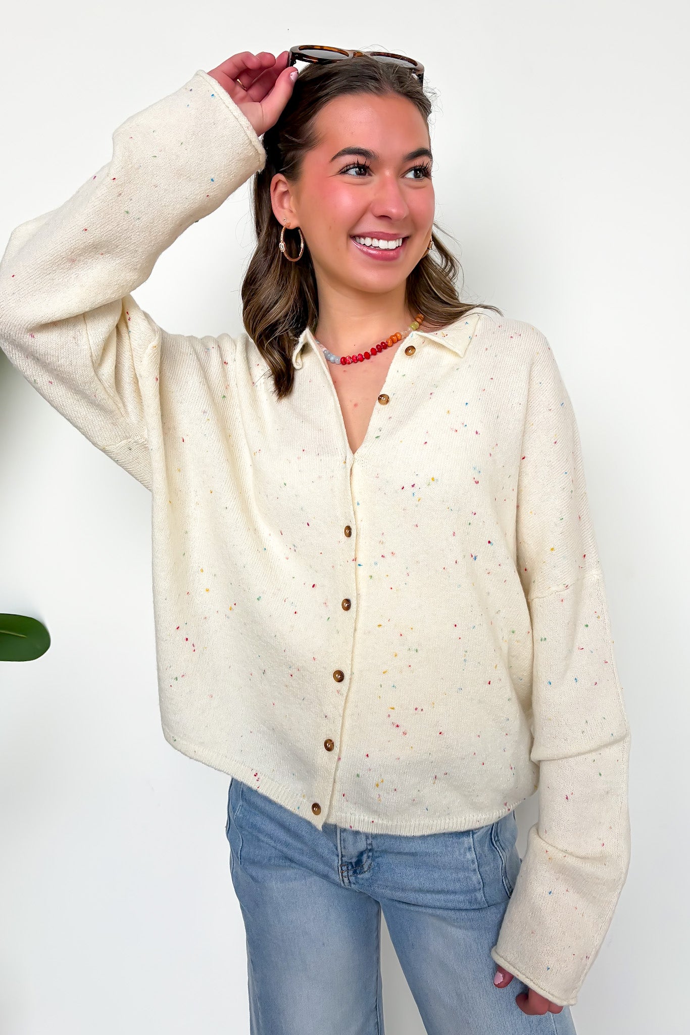 New Classic Button Down Cardigan Sweater
