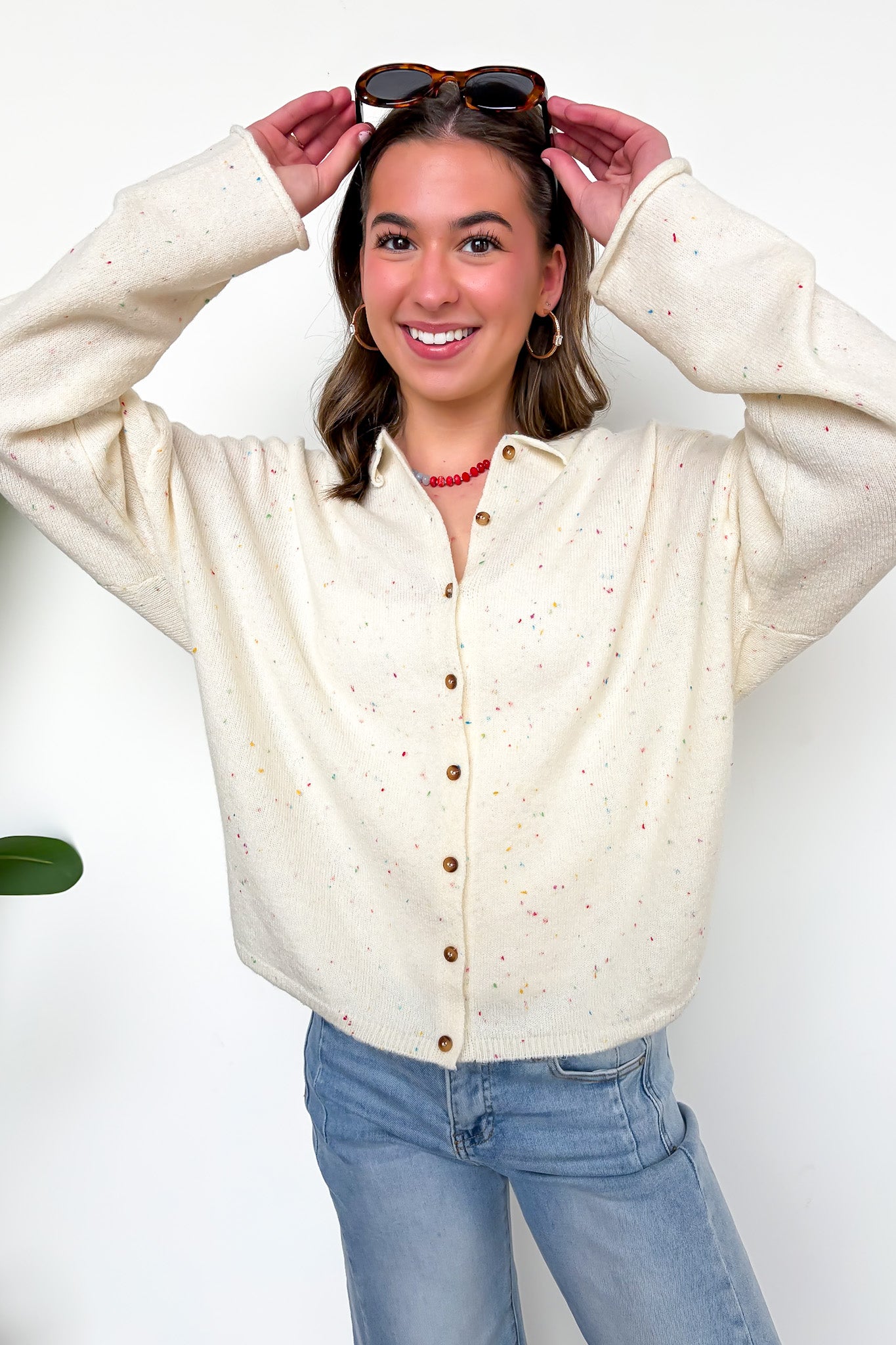 New Classic Button Down Cardigan Sweater