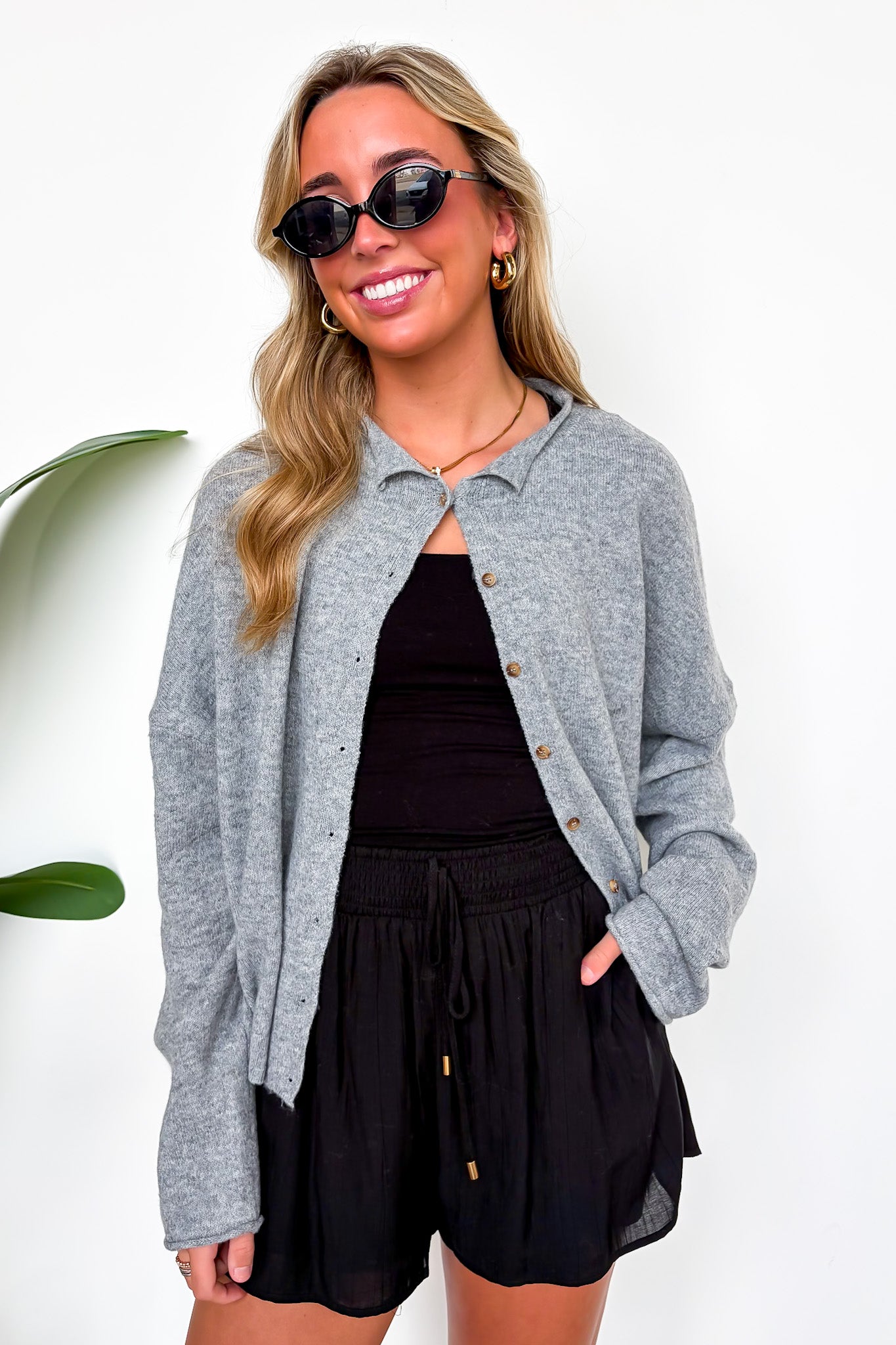 New Classic Button Down Cardigan Sweater