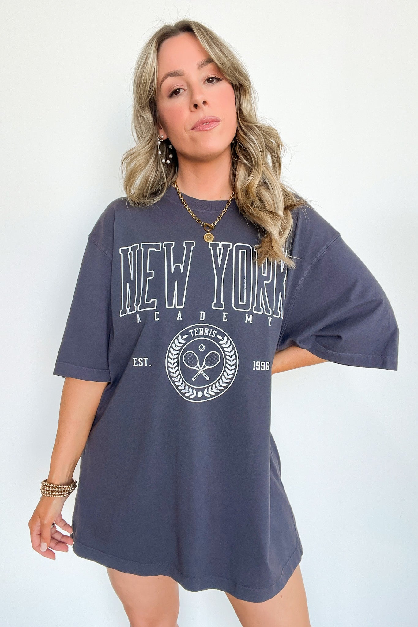  New York Academy Vintage Graphic Tee - Madison and Mallory
