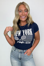  New York Tennis Club Graphic Tee - FINAL SALE - Madison and Mallory