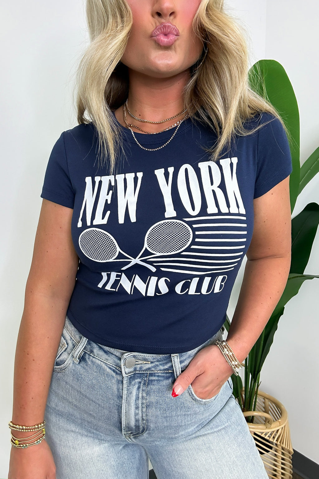  New York Tennis Club Graphic Tee - FINAL SALE - Madison and Mallory