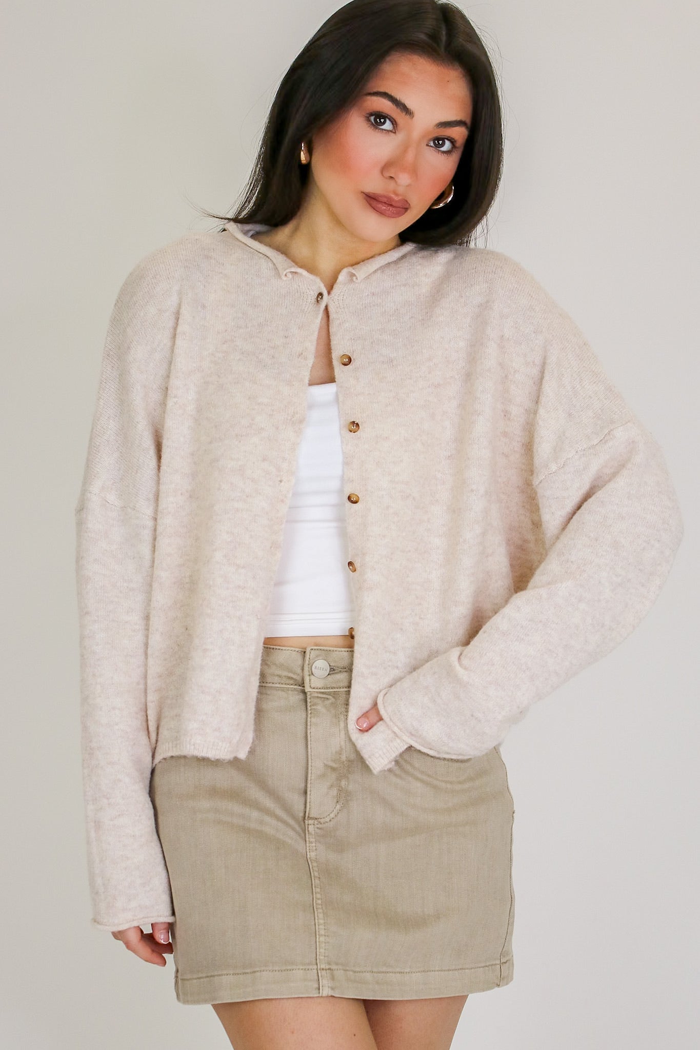 New Classic Button Down Cardigan Sweater