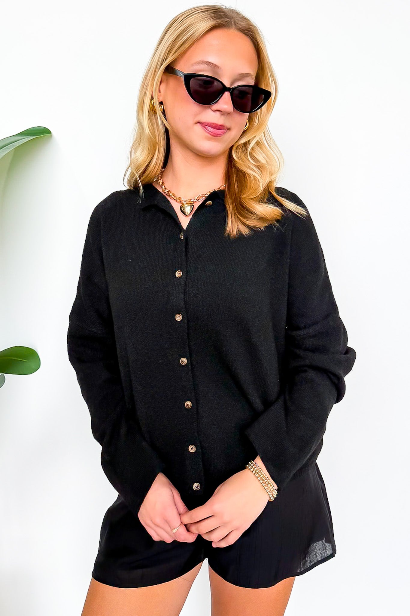 New Classic Button Down Cardigan Sweater