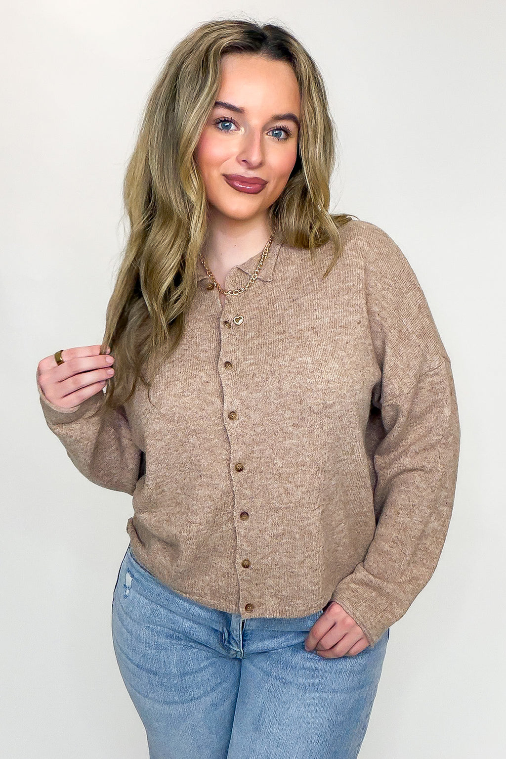 New Classic Button Down Cardigan Sweater - Madison and Mallory