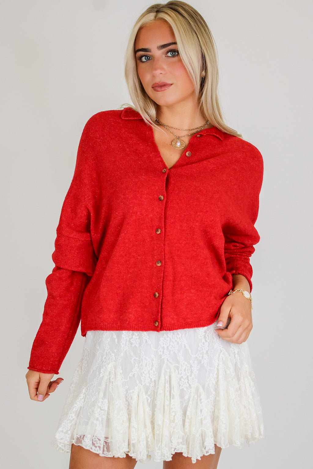 New Classic Button Down Cardigan Sweater - Madison and Mallory