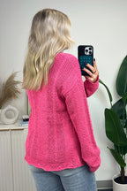  Notable Sensation Crochet Trim Sweater - FINAL SALE - Madison and Mallory