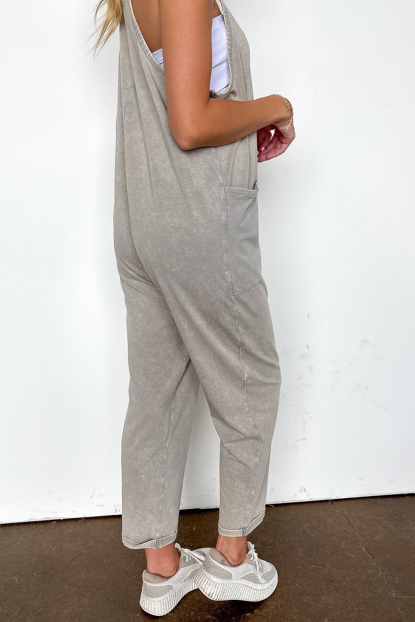 Off Grid Mineral Washed Relaxed Jumpsuit - Madison and Mallory