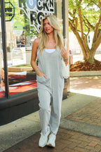 Off Grid Mineral Washed Relaxed Jumpsuit - Madison and Mallory