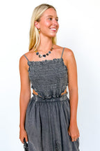 Onyx Ease Maxi Dress - Madison and Mallory