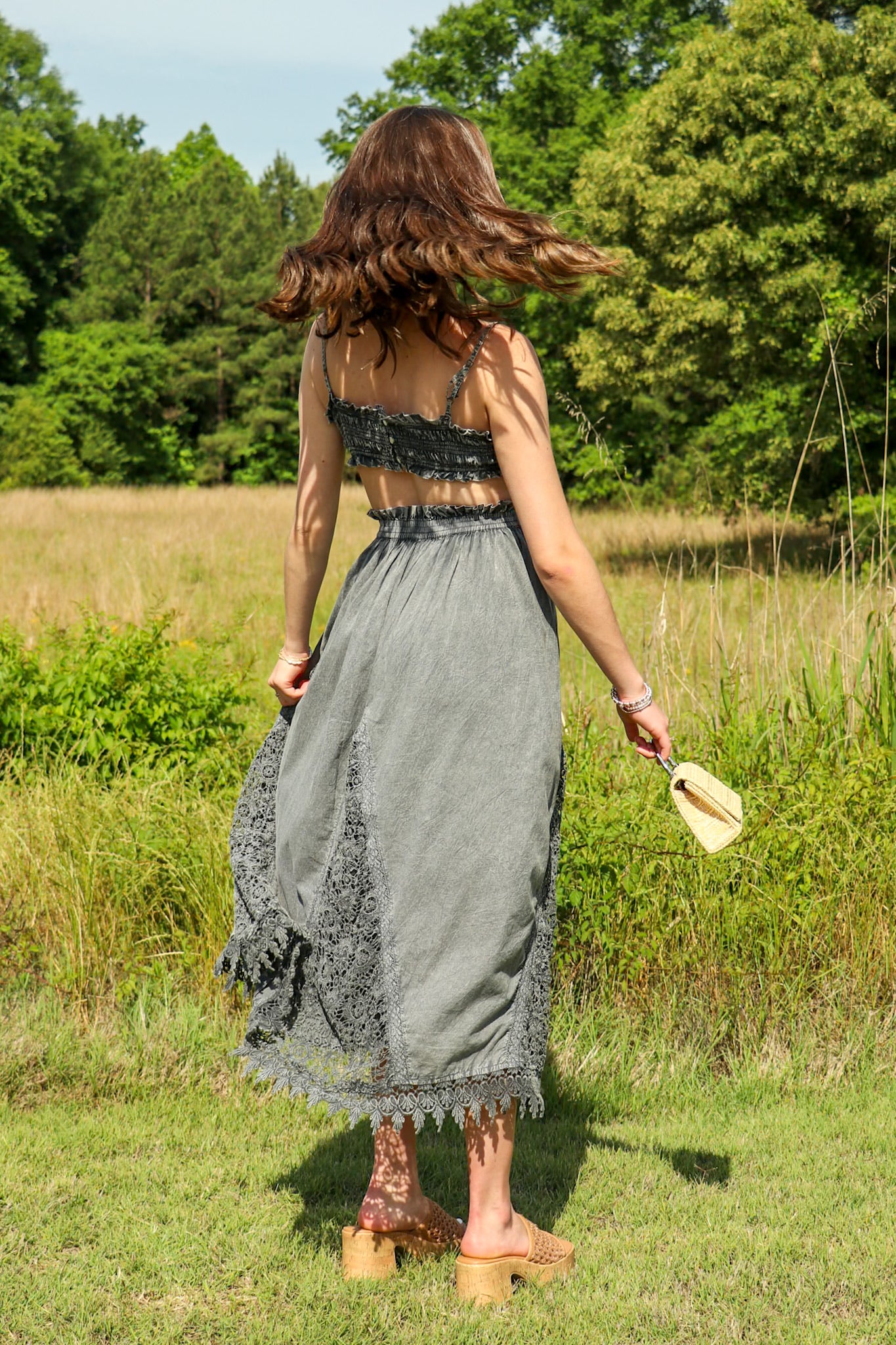 Onyx Ease Maxi Dress - Madison and Mallory