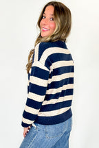Parallel Chic Striped Knit Top and Shorts Set - FINAL SALE - Madison and Mallory