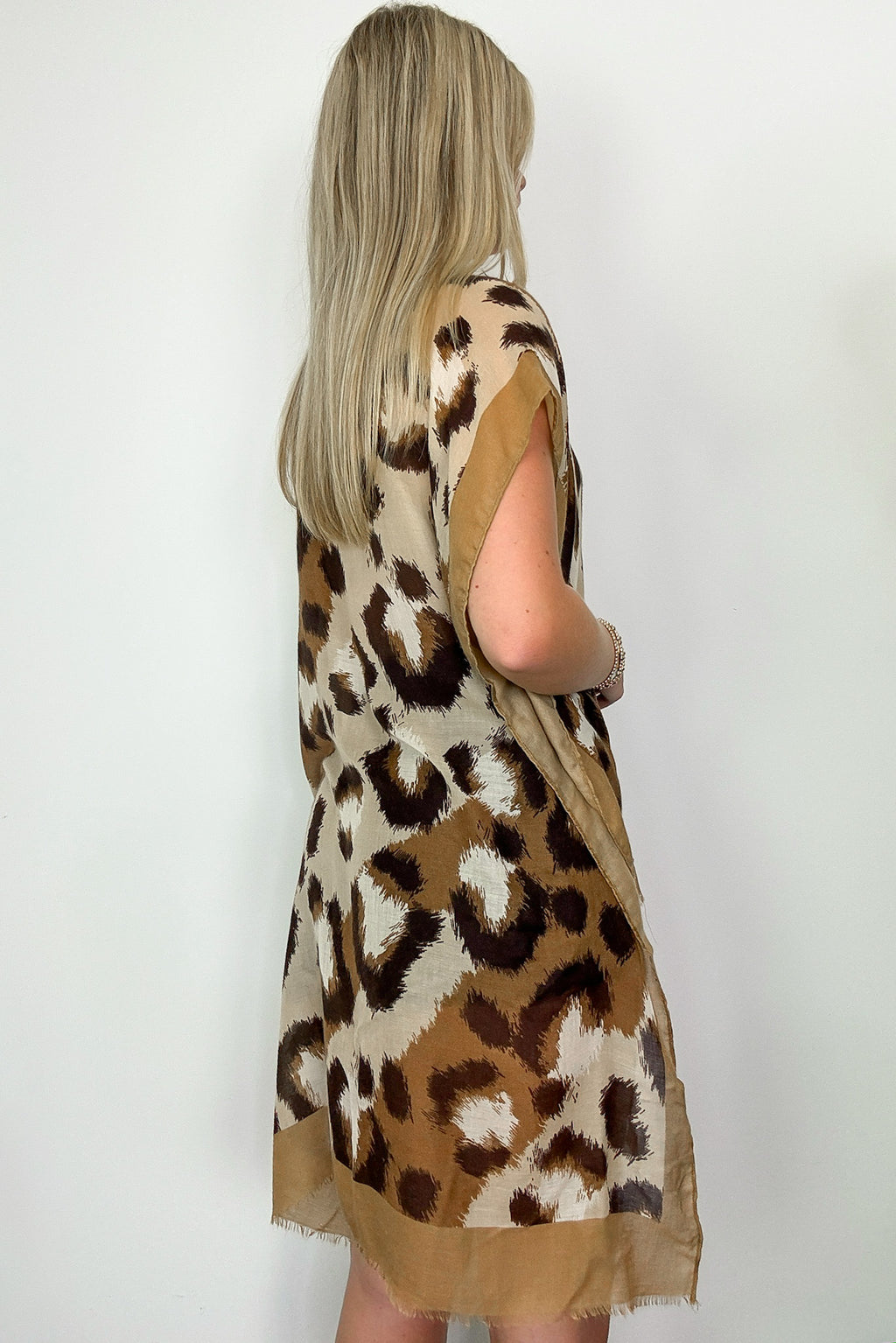  Paulinah Animal Print Kimono - FINAL SALE - Madison and Mallory