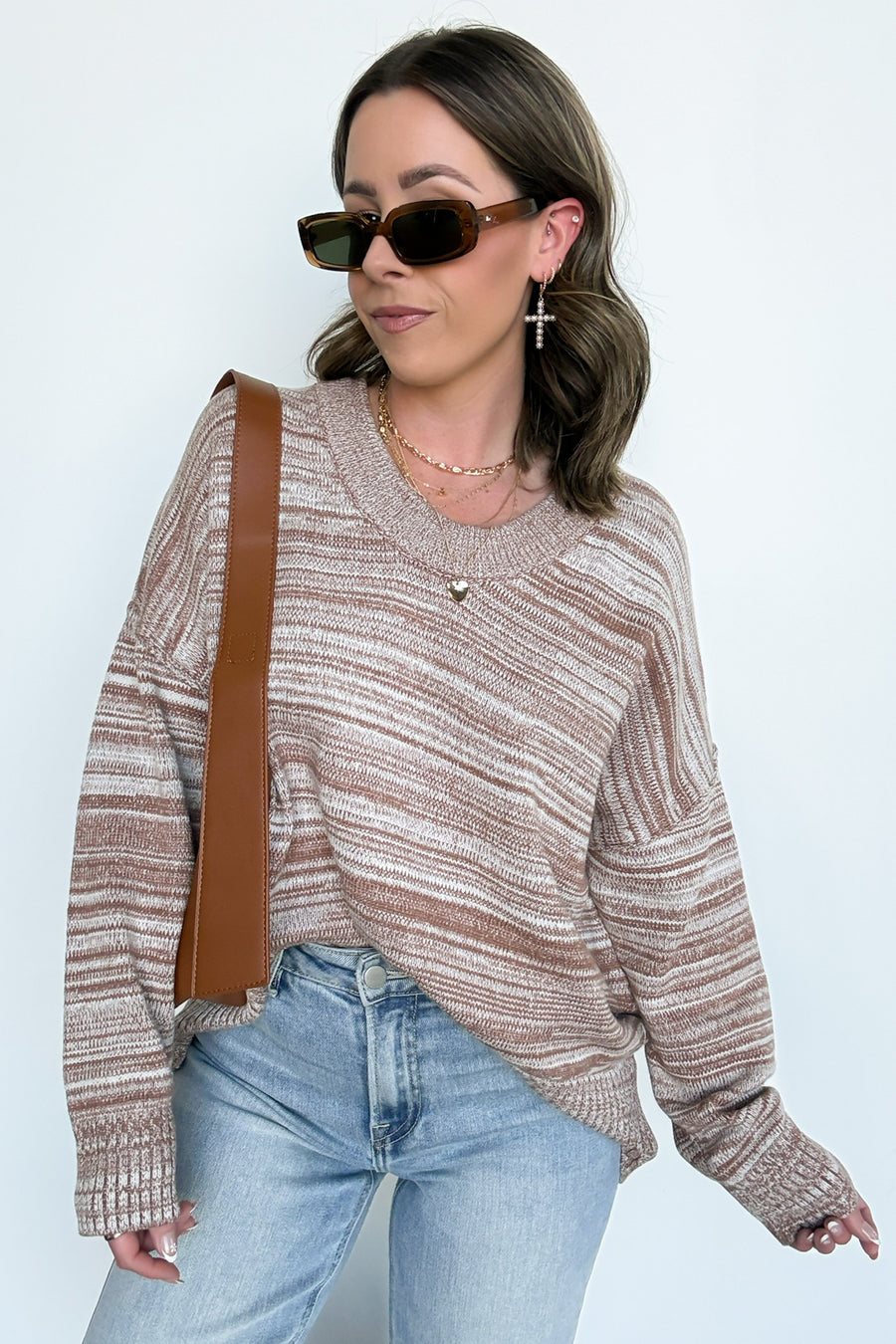  Perfect Classic Ribbed Band Sweater - Madison and Mallory