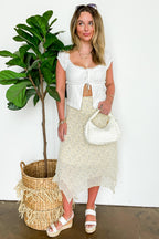 Felicity Cap Sleeve Square Neck Open Top - Madison and Mallory