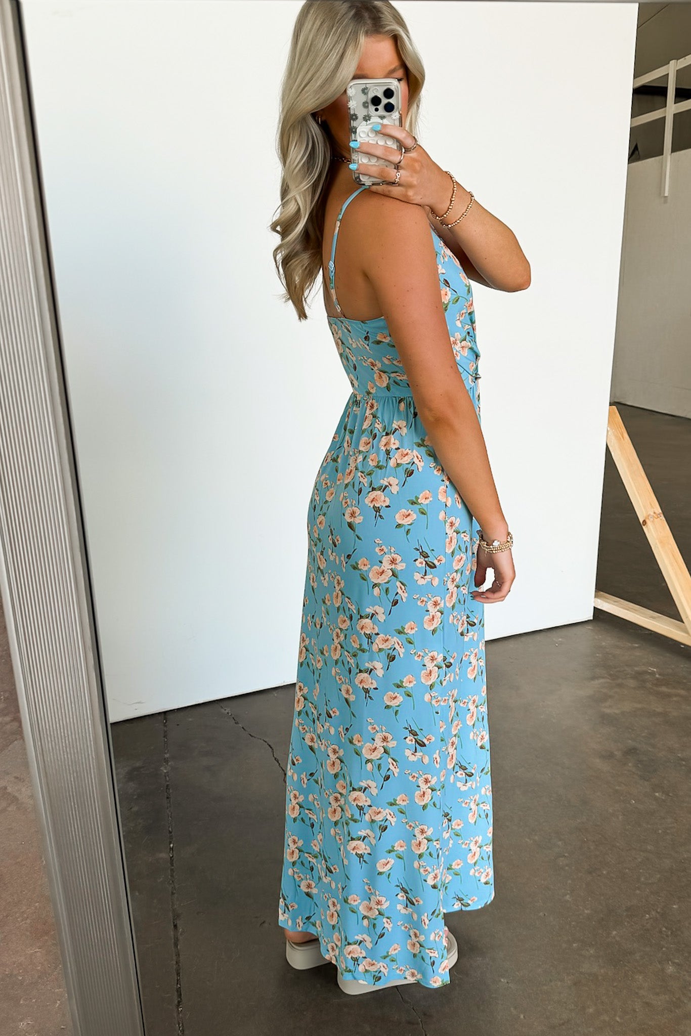  Perfectly Flirtatious V-Neck Floral Dress - Madison and Mallory
