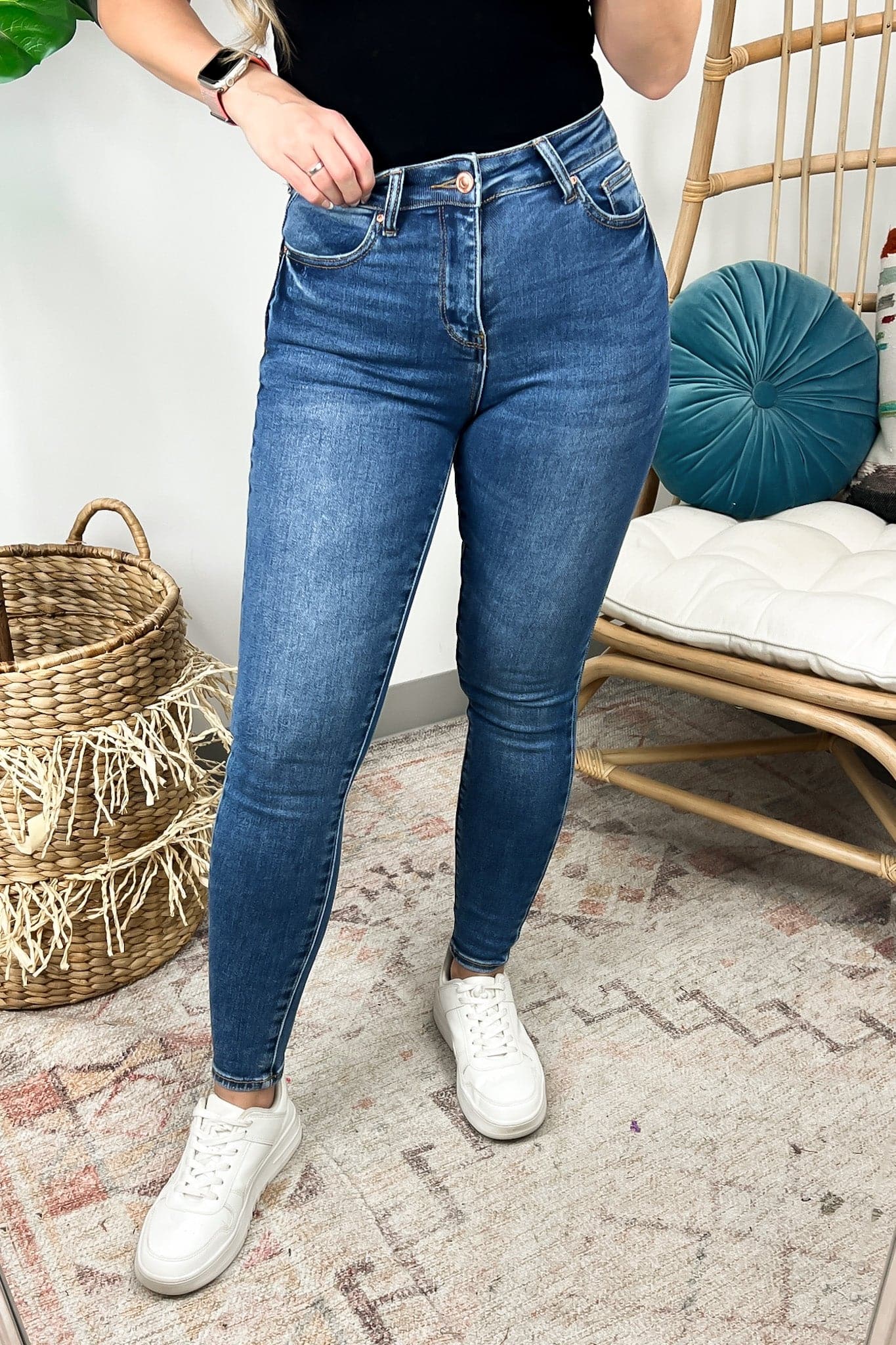  Phoebee Push-Up Skinny Jeans - Madison and Mallory