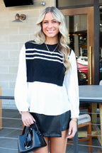 Polished Pairing Knit Layered Top - FINAL SALE - Madison and Mallory