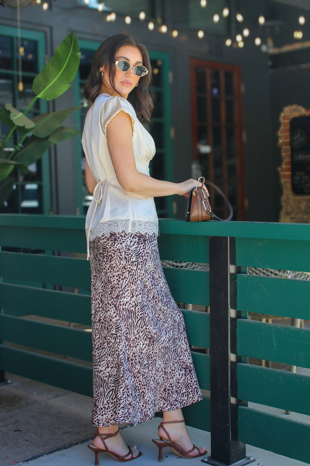 Pretty Promise Lace Trim Top