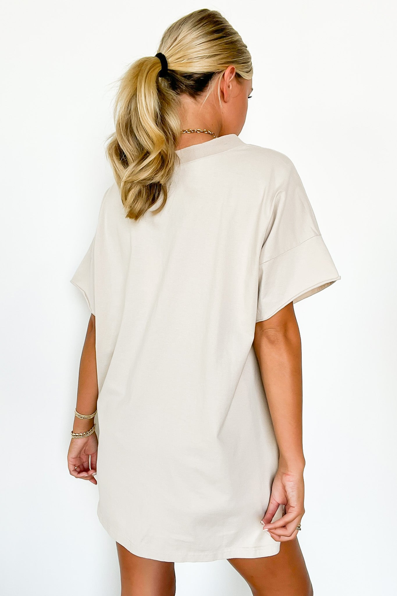  Pretty Potential V-Neck Oversized Top - BACK IN STOCK - Madison and Mallory