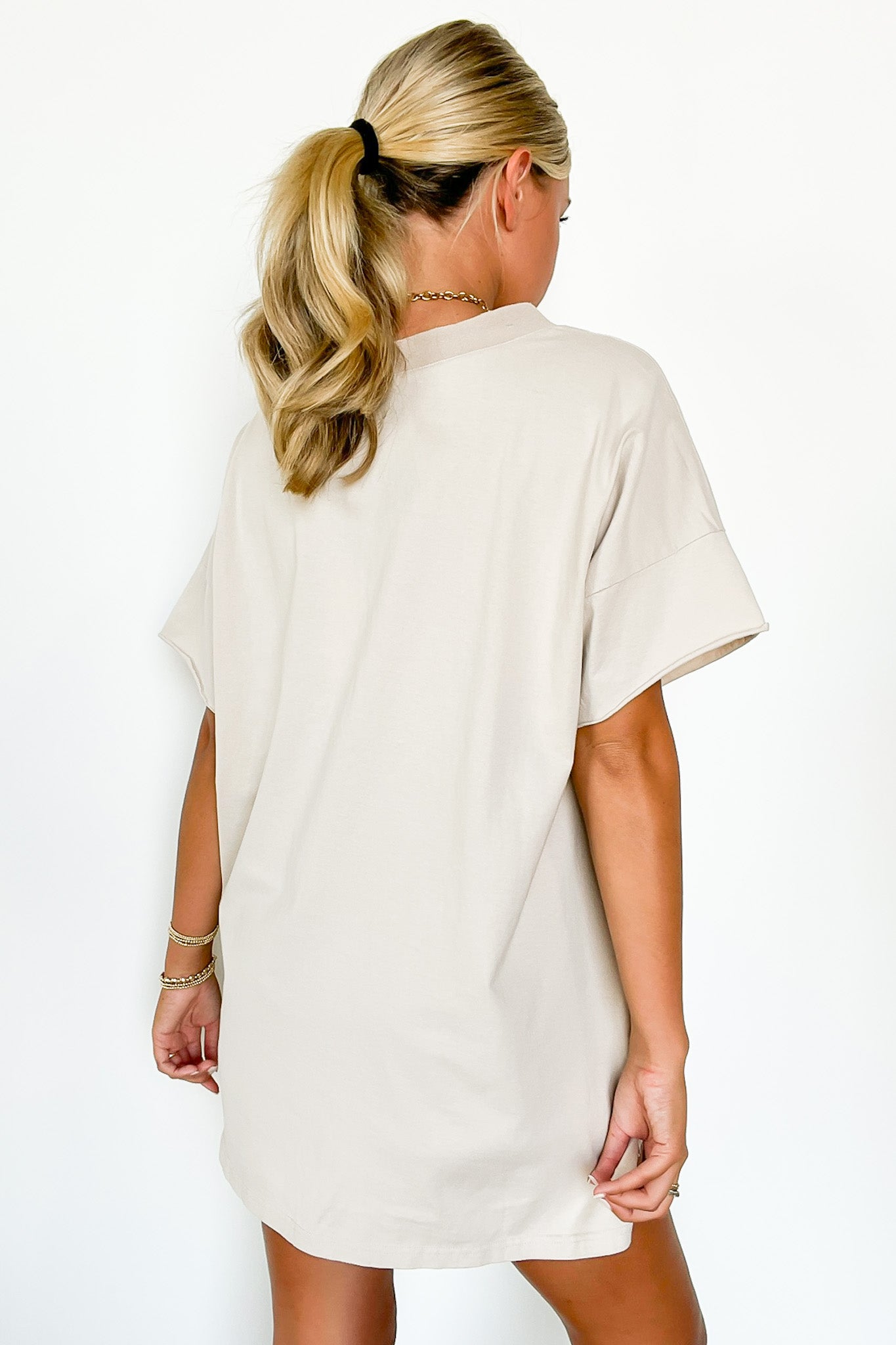 Pretty Potential V-Neck Oversized Top - FINAL SALE - Madison and Mallory