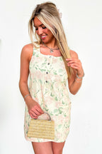 Pretty Garden Square Neck Floral Dress - Madison and Mallory