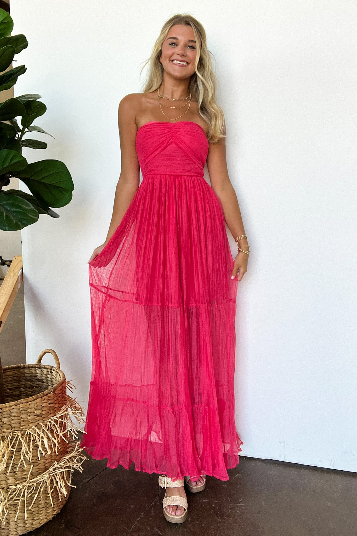  Proof of Perfection Tiered Smocked Maxi Dress - FINAL SALE - Madison and Mallory