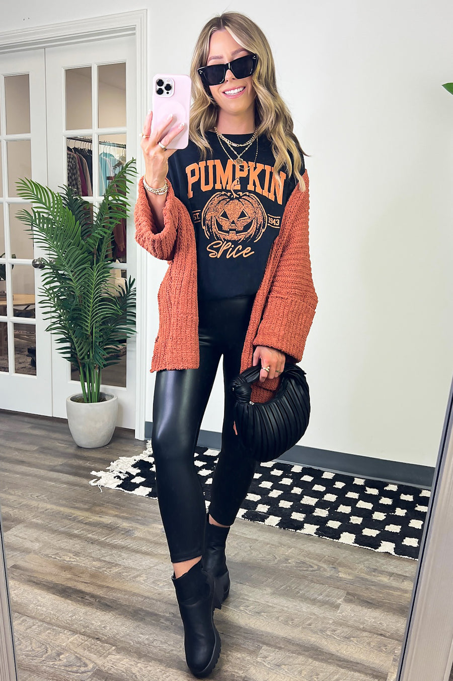  Pumpkin Spice Vintage Graphic Tee - FINAL SALE - Madison and Mallory