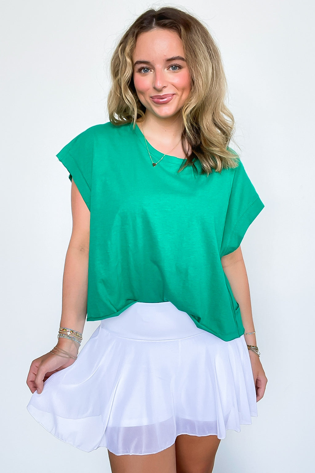 Rachel Open Back Tee - Madison and Mallory