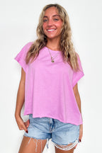 Rachel Open Back Tee - Madison and Mallory