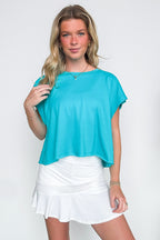 Rachel Open Back Tee - Madison and Mallory