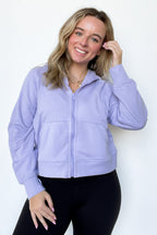 Raylee French Terry Zip Up Hoodie - FINAL SALE - Madison and Mallory