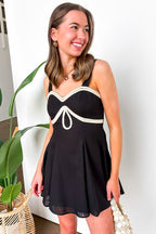 Refined Breeze Braid Trim Detail Linen Dress - Madison and Mallory