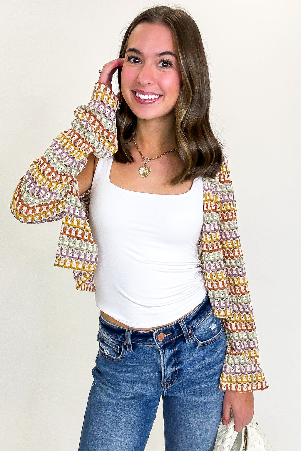 Refined Frame Square Neck Tank Top- FINAL SALE - Madison and Mallory