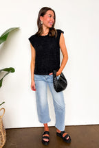Refined Texture Boucle Knit Top - Madison and Mallory